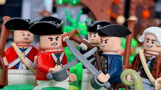 Lego American Revolution Assault on the Fortress stop motion (film)