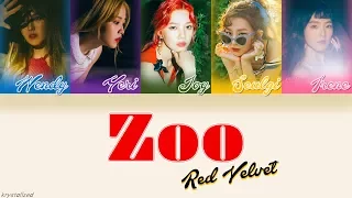 Red Velvet (레드벨벳) - Zoo [HAN|ROM|ENG Color Coded Lyrics]