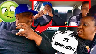 Feeding My Fiancé HUMAN MEAT For The First Time! *HILARIOUS REACTION*