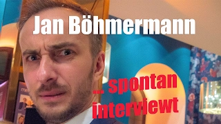 Jan Böhmermann - spontan interviewt