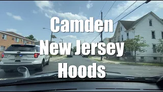 Driving Tour Camden New Jersey Hoods | Old Murder Capital USA Crime Plummeted Drastically (Narrated)