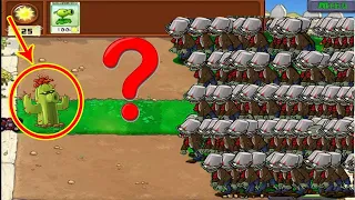 Plants vs Zombies Hack - 1 Cactus vs 9999 Balloon Zombie vs Dr. Zomboss