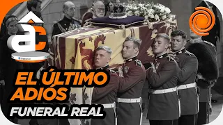 EL IMPACTANTE funeral de la Reina Isabel II: miles de personas le dan el último adiós