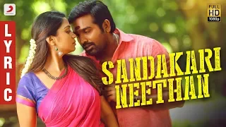 Sangathamizhan - Sandakari Neethan Lyric | Vijay Sethupathi, NivethaPethuraj | Vivek-Mervin