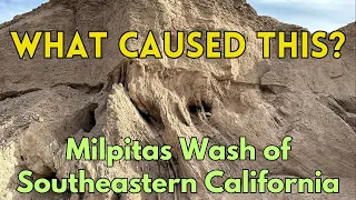 How Did This Interesting Outcrop in Southern California Form? Milpitas Wash, CA