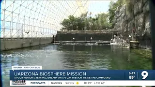 Four-person crew to be sealed in pressurized habitat at Biosphere 2