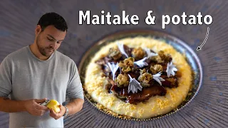 I Made The Perfect Maitake & Brioche Dish! Fine Dining & Michelin Vegetarian Cooking