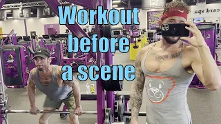 Workout With @CarterJayyyy Before Shooting A Scene, Thoughts on Fitness and Recovery
