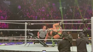Ronda Rousey vs liv Morgan WWE woman championship! match at extreme rules match highlight!