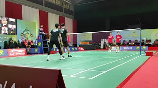 Alfian fajar-Ardianto vs Martin-Carnando leo..simulasi sudirman-thomas-uber..