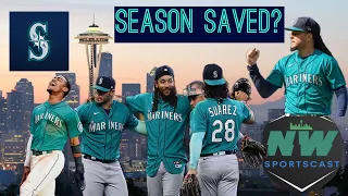 The Mariners save their season with a SWEEP over the A’s!!! 84-68 Postgame Bullpen