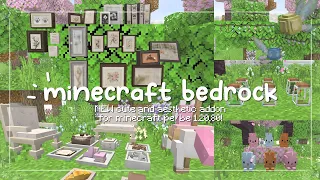 「Minecraft PE」MUST TRY 6 NEW aesthetic cute addon for 1.20-1.20.80! 🧚‍♂️ (fairy things,foods etc)