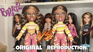 BRATZ FELICIA DOLL REPRODUCTION VS ORIGINAL | COMPARISON VIDEO