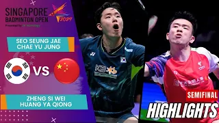 Seo /Chae (KOR) vs Zheng/Huang (CHN) - SF| Singapore Open 2024