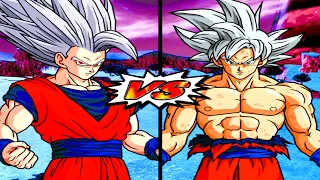 Gohan Bestia vs Goku ui - DBZ BT4
