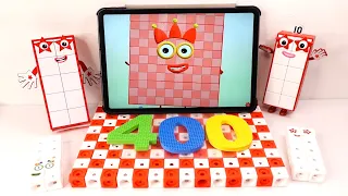 Numberblocks 1 to 400 | One Hundred Four Blocks Tall | Learn to Count BIG NUMBERS COUNTING FOR KIDS