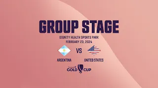 Argentina vs United States | 2024 Concacaf W Gold Cup