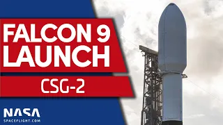 SpaceX Falcon 9 Launch & Landing | CSG-2 Mission