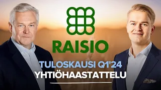 Raisio Q1’24: Investointeja Alankomaiden ja Belgian markkina-avauksiin