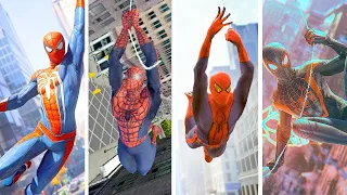 Evolution of Web Swinging in ALL Spider-Man Games (2000-2020)