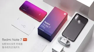 Распаковка Xiaomi Redmi Note 7 Pro