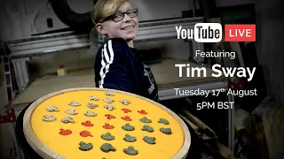 Live How To with Todd & Tim Sway | Making A Pizza Puzzle and Checkers | Vectric FREE CNC Project