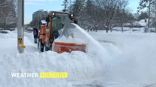 Ottawa recorded 51.2cm of snow on This Day in Weather History - February 16, 2016