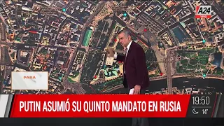 🔴 Vladimir Putin asumió su quinto mandato en Rusia y gobernará hasta el 2030