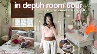 in depth dream pinterest room tour + clean w/ me 🎀🫧