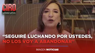 Xóchitl Gálvez explicó por qué decidió regresar al Senado | Ciro Gómez Leyva