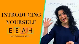 English for Beginners #1: Introducing Yourself | Easy English at Home
