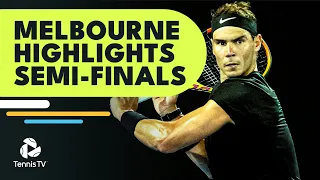 Nadal vs Ruusuvuori; Dimitrov vs Cressy | Melbourne 2022 Semi-Final Highlights