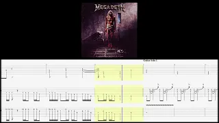 Countdown to Extinction all Guitars tab Backing track (Drums, Bass, Vocals & Guitar 8ª).