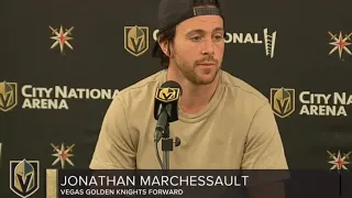 Vegas Golden Knights address end to season, question marks of offseason