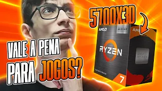 AMD RYZEN 7 5700X3D É BOM? 🤔