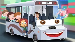 Wheel On The Bus | Schoolies | Song For Toddlers | Kindergarten Nursery Rhymes For Babies