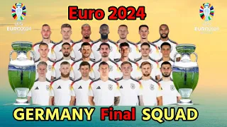 Germany Finally full  Squad For Euro 2024 ||Euro 2024 || Germany football team 2024 || Euro 2024