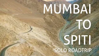 Mumbai to Spiti Trailer | Solo Roadtrip | Most Dangerous Roads of the world