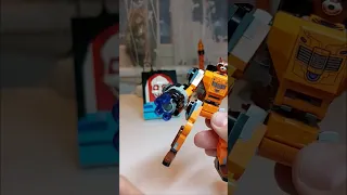 Building Rocket Mech Armour (LEGO MARVEL 76243)