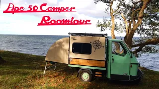 Ape 50 Camper | Teil 3 | Roomtour