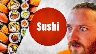 Irish Man Tries American Sushi For The First Time