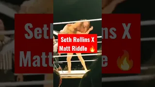 Seth Rollins Bullying Matt Riddle at dark | WWE Dark match