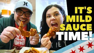 Trying Harold’s & Uncle Remus Chicken with MILD SAUCE | Chicago's Best Food