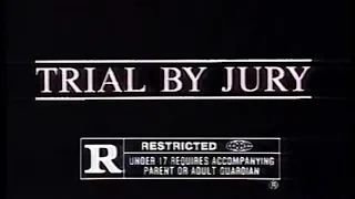 Trial By Jury Movie Trailer 1994 - TV Spot