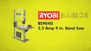 RYOBI BASICS: Band Saw