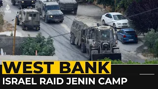 Israel forces raid Jenin camp, killing five and wounding 91