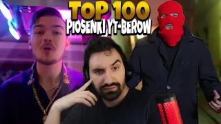 OGLĄDAM TOP 100 PIOSENKI YOUTUBERÓW w HISTORII *LEKKO ŚMIERDZĄCA TOPKA*