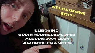 UNBOXING A 57 LP BOX SET!! || Omar Rodriguez-Lopez 'Amor de Frances' 2004-2024