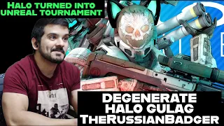 DEGENERATE HALO GULAG | Halo Infinite Multiplayer by TheRussianBadger reaction