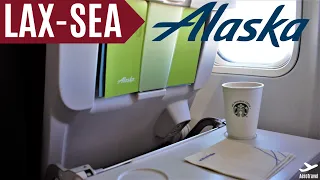 ALASKA AIRLINES | TRIPREPORT | LOS ANGELES - SEATTLE | AS 467 | BOEING 737-800 HD [ECONOMY]